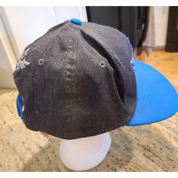 The Legend of Zelda Skyward Sword Snapback Hat Nintendo 2014 Teal Blue Gaming - Picture 8 of 15